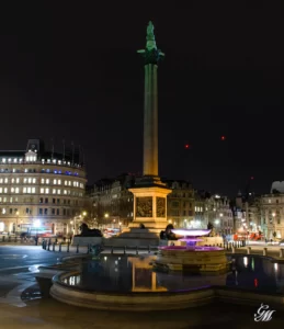 Trafalgar Square with Nelson's Column